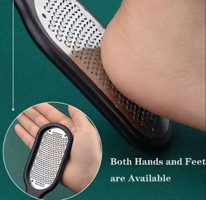 Lima de acero inoxidable para pies, removedor de callos con recogedor de piel, 1 unidad, herramienta de pedicura para talones ásperos, mango ergonómico, pies suaves - Product Image 3