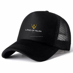 Casquette de baseball unisexe 5 panneaux en sergé 100 % coton, imprimée par transfert thermique, ajustée, sans couture au dos, pour toutes les saisons - Product Image 2