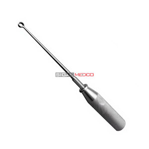 Curette conique droite de 9 pouces, taille 6 mm # 2 instruments chirurgicaux orthopédiques en acier inoxydable de qualité allemande, curette osseuse premium - Product Image 2