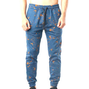 Pantalon de jogging unisexe décontracté taille haute, tie-dye, respirant, léger, coupe droite, en polyester/coton, avec cordon de serrage - Product Image 6