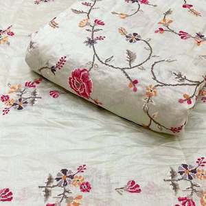 Malty embroidery <b>fabric</b> custom <b>fabric</b> fancy <b>fabric</b> apparel <b>fabric</b> for kaftan abaya dress wholesale export supplier global supply - Product Image 5