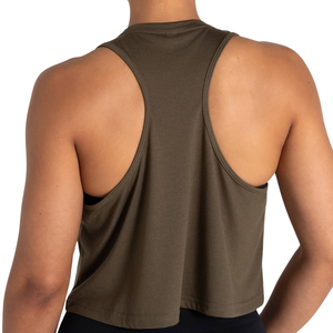 Custom Womens Crop Tank <b>Top</b> Sleeveless Fitness Gym Workout Yoga High Neck Activewear Breathable OEM Wholesale - Product Image 2