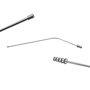 Yasargil 2mm 20cm Stainless Steel Suction Tube with Lure <b>Hub</b> Basic Surgical Instruments by Leading Pakistani Manufacturer - Product Image 1