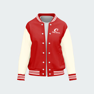 Chaqueta Varsity de Diseño Casual para Hombre, Marca Ostriya Intl, Más Vendida, con Bordado Frontal, Estilo Urbano, Teñido Liso, Acolchada para Invierno, de Secado Rápido - Product Image 2