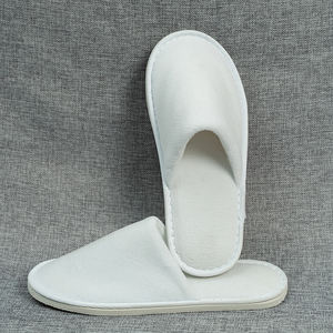 Wegwerp antislip hotelslippers, antislip badslippers voor gasten, milieuvriendelijke verpakking, aangepast logo, alle seizoenen - Product Image 4