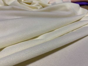 Polyester Tricot Fabric Beige Color for Laminate Sponge Doll Bag lining and Accessories - Product Image 3