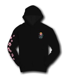 Sudadera con Capucha para Hombre, Diseño Gráfico de Flor de Flamenco, Estilo Urbano, Informal, Cómoda, Antiarrugas, Ecológica - Product Image 1