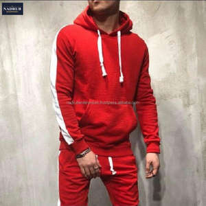 High Quality Custom Men's Track <b>Suits</b> Winter Cotton Sportswear with Pattern Wholesale in High Quality Fabric - Product Image 2
