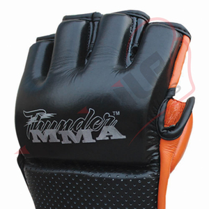 Best Quality <b>Open</b> Palm Half Finger Mma Glove Hot Selling Daily Use Professional Safety Boxing Equipment Mma Gloves For Training - Product Image 2