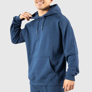 Sweat à capuche unisexe Econex Sports noir avec logo au dos, respirant, séchage rapide, 100% coton, coupe décontractée, avec poches, pour l'automne - Product Image 3