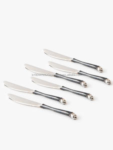 Couverts élégants en métal (ensemble de 5) pour la partie de dîner de restaurant d'hôtel - Product Image 3