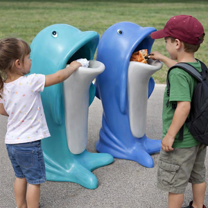 ถังขยะพลาสติก ลิตเติ้ลฟิงเกอร์ ดอลฟิน รุ่น LF 998 - Product Image 2