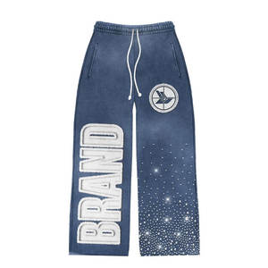 Conjunto Deportivo Unisex de Estilo Vintage con Diseño Bordado, Lavado Ácido, 100% Algodón, Estilo Único con Estampado, Gran Venta - Product Image 6