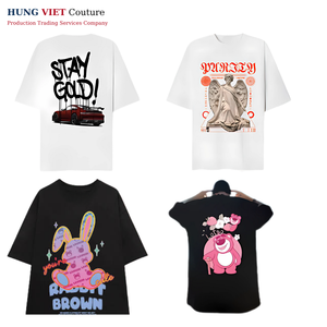 T-shirt en coton personnalisé de qualité supérieure avec graphique de bande vintage et coupe surdimensionnée pour streetwear unisexe - Product Image 1