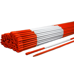 Marqueurs réfléchissants pour allée, piquets à neige de 48 pouces, tige en FRP avec bande réfléchissante - Product Image 1