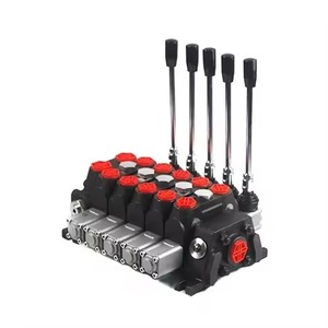 วาล์วควบคุมทิศทางไฮดรอลิกแบบสองทาง DCV100 120 ลิตร/นาที วาล์วสปูลควบคุมด้วยมือ 31.5MPa โมโนบล็อก - Product Image 4