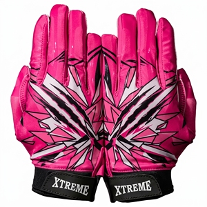 Gants d'entraînement personnalisés antidérapants pour la préparation au jeu, la réception de balles et la réception au lancer, pour jeunes et adultes - Product Image 1