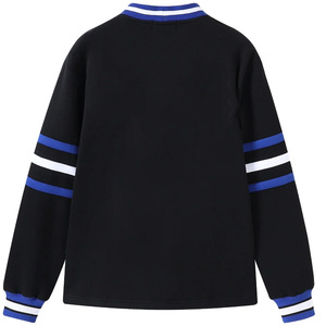 sigma black fleece Cardigan zeta phi cotton fleece Hampton <b>Uni</b> Greekwear Sorority Fraternity Apparel Manufacturer bulk order - Product Image 2