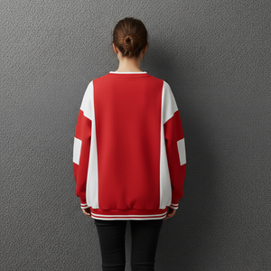 Wholesale 100% Cotton <b>Acid</b> Wash Front Custom DTF Printed Logo Women's Hooded Sweatshirt Autumn Winter Casual Oversized Warm - Product Image 5