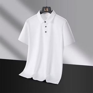 Camisas de Talla Grande para Hombre, 100% Algodón Jersey, Estampado Personalizado, Suaves, Transpirables, Manga Corta, Bordadas, Estilo Casual Elegante - Product Image 4