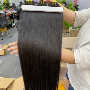 Extensiones de cabello virgen vietnamita de alta calidad de 28 pulgadas, tejido profesional, tendencia caliente, cabello lacio Natural de origen directo de China - Product Image 3