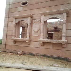 Baldosas y Losas de Piedra Arenisca Rosa Desértica, Superficie Pulida, Losas Flameadas y Pulidas, Tiras de Baldosas para Patios, Piedra Arenisca Rosa de Jodhpur - Product Image 4