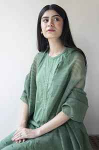 Salwar Kameez Indio de Lino de Invierno, Diseño de Alta Costura, Transpirable, Personalizable, Listo para Usar, Precio al por Mayor - Product Image 2