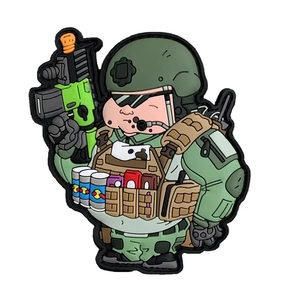 แผ่นยาง PVC โลโก้แบบกำหนดเองน้ำหนักเบา ขายดี พร้อมลายดอกไม้ สำหรับหมวกและเสื้อผ้า-ราคาส่งถูก ดีไซน์ใหม่ - Product Image 1