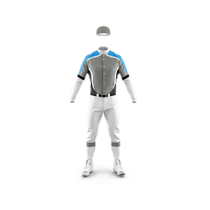 Uniforme de Béisbol para Hombre de Alta Calidad, Ligero y Transpirable, 100% Poliéster, con Logotipo Personalizado y Servicio OEM, Conjunto Deportivo - Product Image 5