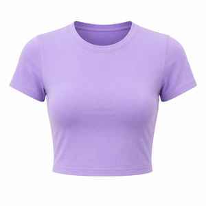 Camisetas Personalizadas para Mujer, Cuello Redondo, Alta Calidad, Corte Ajustado, Impresión de Logotipo Personalizado, Tallas Grandes, Servicio OEM, Apliques - Product Image 6