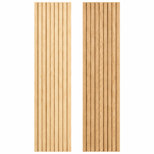Wood Veneer MDF Flexible Wall Panels Decorative Fluted Tambour Paneling for Curved Walls Cabinet Covers and Interior Design - Product Image 1