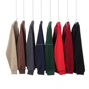 Automne hiver gros personnalisé poids lourd 450 Gsm 100% coton argent renard polaire doublé sweats à capuche sweats à capuche vierges - Product Image 2