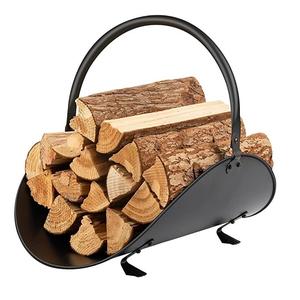 Support de rangement pour bûches de jardin en métal forgé, pour foyer extérieur, accessoires de maison très vendus - Product Image 2