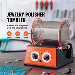 Mini Lucidatrice Rotante da 11 libbre per Gioielli con Timer da 60 Minuti e 5 Velocità - Product Image 2