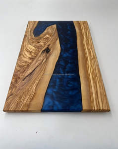 Vente chaude Chêne Bois Épissage Résine Époxy Planche À Découper Planche À Fromage Planche À Fruits Solide De Falak world Export - Product Image 4