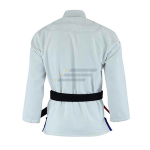 <b>Blue</b> Comfortable Cotton Judo Uniform Handmade Good Selling Premium Quality Unisex Adult for Karate Newest Custom Logo OEM - Product Image 5