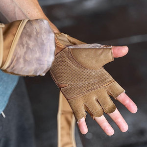 Fabricant professionnel de gants de musculation en cuir à demi-doigts de haute qualité pour utilisation en salle de sport - Product Image 2