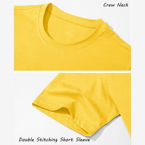 เสื้อยืดผู้ชายลำลองใส่สบายทรงหลวมแขนสั้น น้ำหนัก 245 กรัม ผ้าฝ้าย 100% แฟชั่นฤดูร้อน คอเสื้อแบบริงเกอร์  รับสั่งทำได้ ใส่ได้ทั้งชายและหญิง - Product Image 3