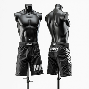 Shorts de MMA personnalisés sublimés avec design de combat pour le Jiu-Jitsu sans équipement (No-Gi) / Kimono de Jiu-Jitsu - Product Image 6