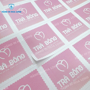 Hoja de Etiquetas de Papel Mate Impresas Personalizadas, Autoadhesivas, para Frascos de Velas, OEM ODM, Directo de Fábrica en Vietnam - Product Image 1
