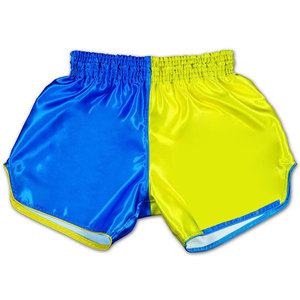 Shorts Muay Thai para Hombre Hechos en Pakistán, de Alta Calidad, Cómodos y con Contraste de Color a Precio Económico - Product Image 1