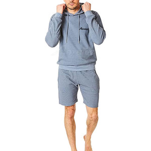Conjunto de Sudadera con Capucha y Pantalones Cortos para Hombre, Material Suave, Ropa de Moda para Uso en Exteriores, Superventas, Venta en Línea - Product Image 4