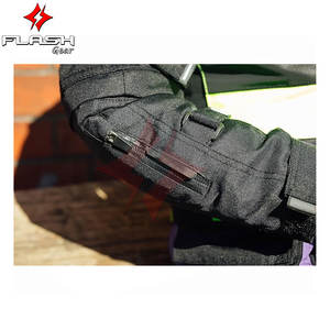 Blouson de moto pour jeunes garçons et filles, veste de protection avec protections, respirante, coupe-vent, pour motards et livreurs - Product Image 5