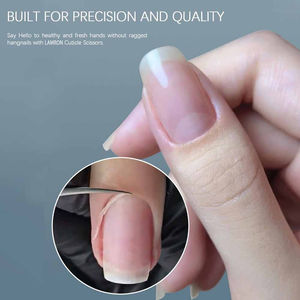 Tijeras de Manicura Profesionales de Acero Inoxidable, Tijeras Pequeñas para Cutículas, Cuchilla Recta Afilada, Alta Calidad, Cuidado Personal - Product Image 5