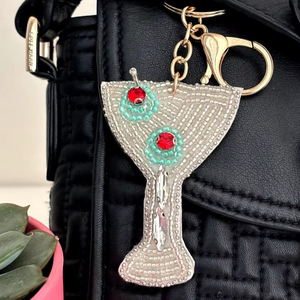 Decorative Seed Beads <b>Bag</b> <b>Charms</b> For Tote And Clutch <b>Bags</b> Elegant Seed Beads Beaded <b>Bag</b> <b>Charms</b> Crafted With Fine Detailing - Product Image 1