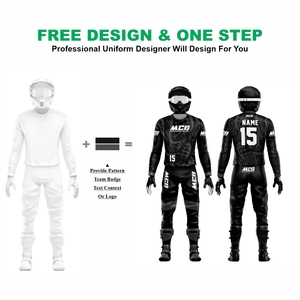 Vêtements de course en tissu extensible de haute qualité, élégants, imprimés par transfert thermique DTF, pour moto tout-terrain, VTT et motocross - Product Image 2