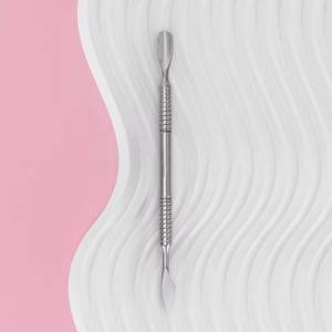 Pousse-cuticules chirurgical Morje en acier inoxydable de haute qualité, personnalisable, double tête, réutilisable pour manucure - Product Image 1