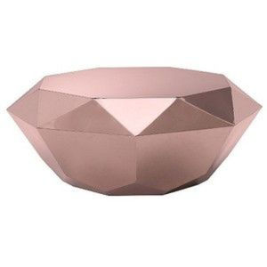 Tables basses et d'appoint de luxe au design abstrait, avec base en aluminium moulé finition laiton antique et plateau en marbre noir - Product Image 2