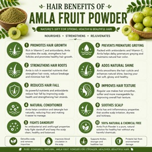Polvo de Fruta de Amla 100% Puro y Natural OEM, Polvo de Grosella Espinosa India a Granel para el Cuidado de la Piel y el Cabello, Polvo de Amla de Grado Alimenticio a Precio Económico - Product Image 4