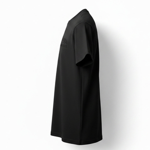 เสื้อยืดฮิปฮอปสตรีทแวร์ทรงโอเวอร์ไซส์ ผ้าโพลีเอสเตอร์เนื้อหนา แบบเรียบ ไม่มีลาย พิมพ์โลโก้ได้ตามต้องการ ทรงหลวม - Product Image 4